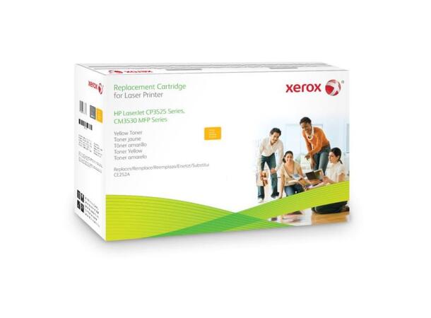 Xerox HP CLJ CM3525/3520/3530 A gul 7.000 sider ved 5 % CE252A 